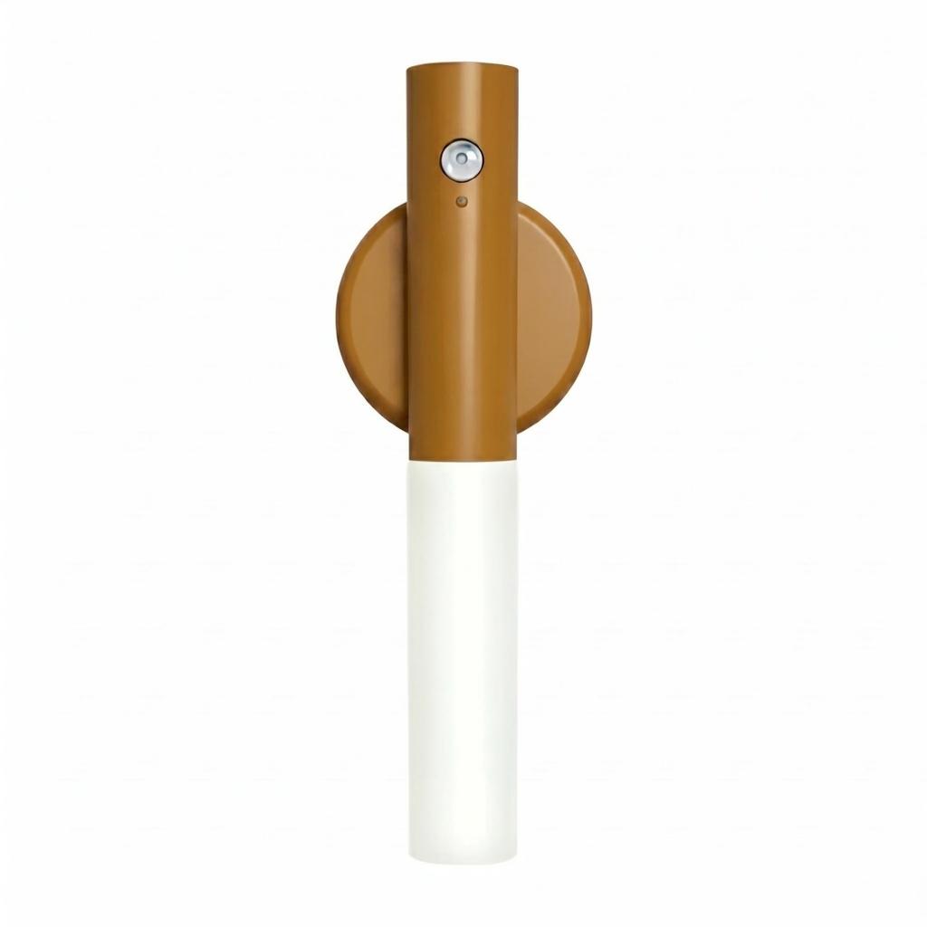 Motion Sensor LED Night Light Magnetic Portable Rechargeable Wall Lamp Indoor Small Djustable Cool and Warm Color Temperature