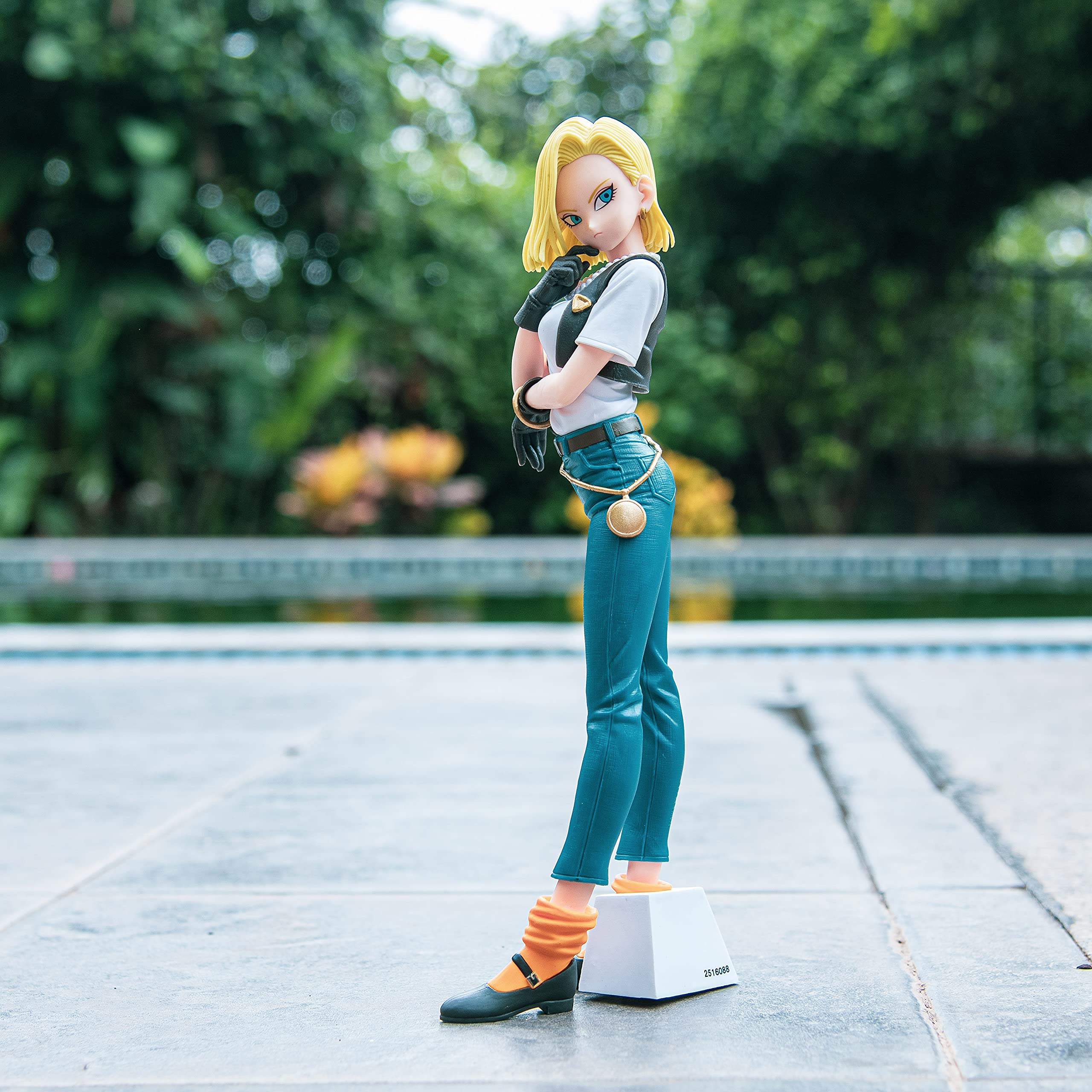 

Banpresto Dragon Ball Z GLITTER GLAMOURS ANDROID 18 III Android 18 A цвет &