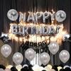 25 Pcs Birthday Party Decorations Happy Birthday Balloon Banner Gold Foil Birthday Party Decorations, Christmas