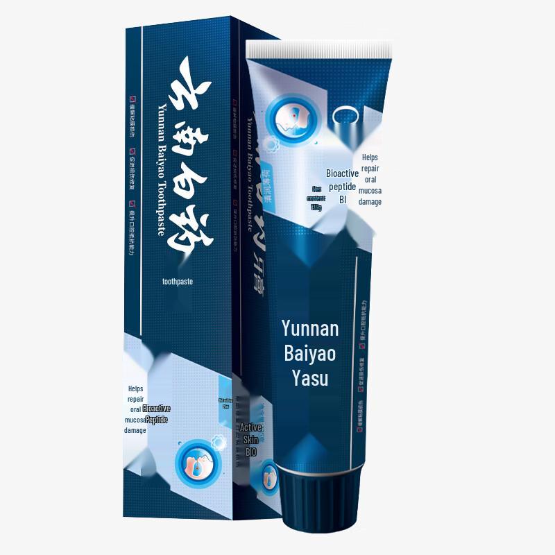 Yunnan Baiyao Active Peptide Refreshing Mint Toothpaste