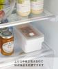 Yamazaki Tower Airtight Food Container with W10 x x with 7707 Handle, White, Approx. D17.8 H8.4cm, Bubble,
