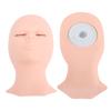 Wimper-Übungskopf Silikon Ersatzlider Wimpern Übungsmodellkopf Monolid