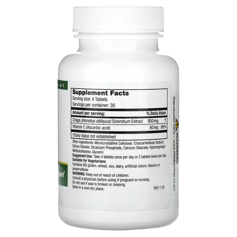 Super Chaga, 120 Vegetarian Tablets