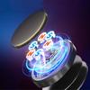 Magnetic Car Phone Holder Steering Wheel Rotating Navigation Bracket Phone Holder In Car Dashboard Multipurpose Magnet Sticker