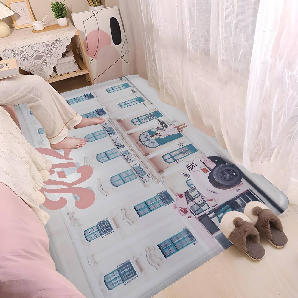 M-Melanie M-Martinez Singer Bathroom Mat INS Style Soft Bedroom Floor House Laundry Room Mat Anti-skid Welcome Doormat