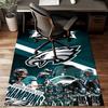 Philadelphia Eagles Rug Game Carpet, Floor Mat for Bedroom Living Room Entryway Rug, Home Decor Idea Gift for Christmas birthday