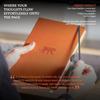 Wildlife Lined Medium Orange A5 Hardcover Cream 100gsm Paper Includes Bookband Bookmark Notebook, Tiger, - - Ink-Resistant - Pocket, &