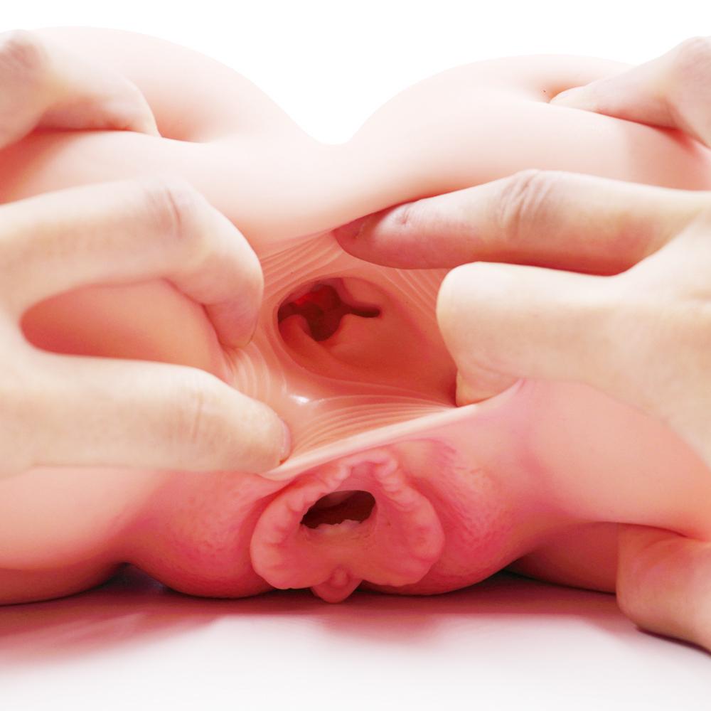 RUNYU 3D Big Ass 3.6kg Sex Dolls Silicone Artificial Vagina Pussy Male Masturbator Sexy Toys Adults for Men 18+