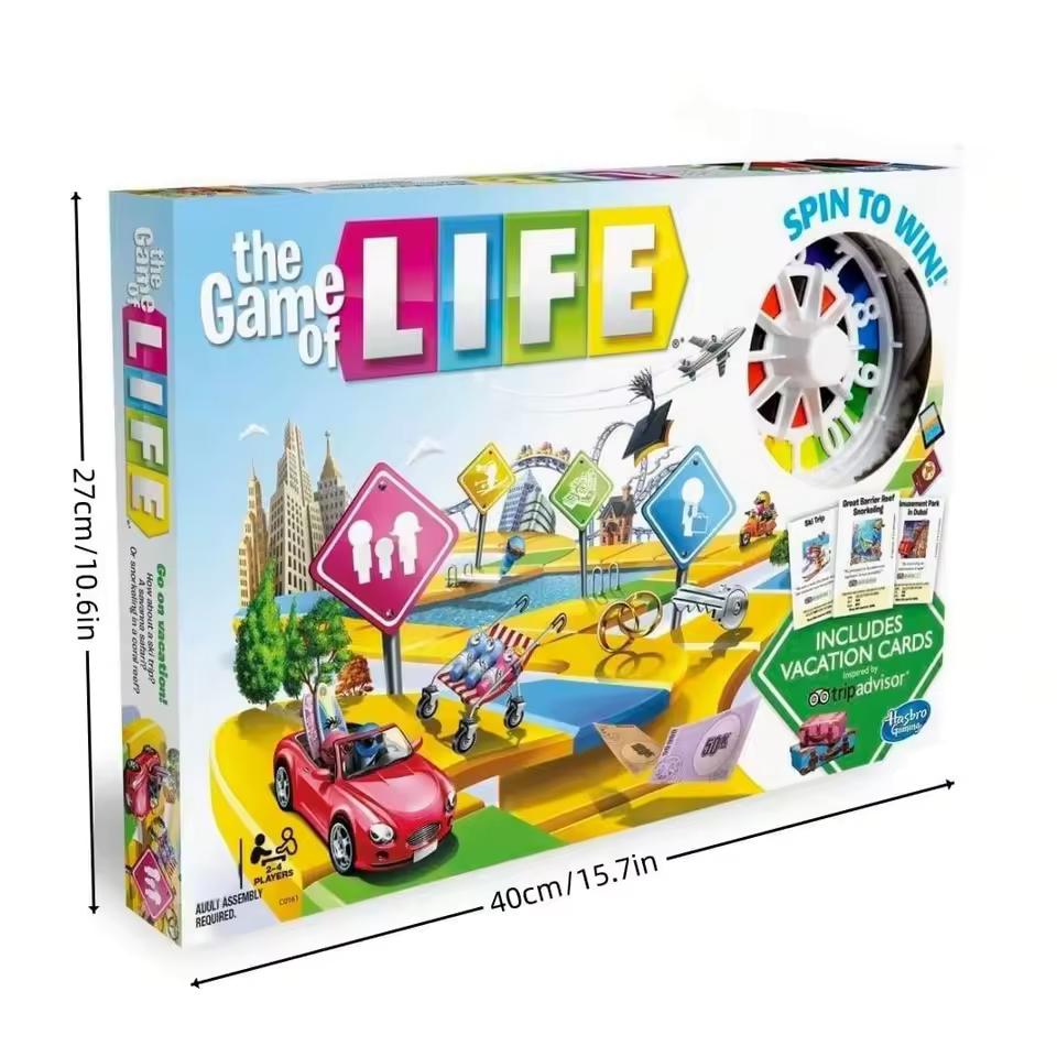 The Game of Life English Card Board Games for The Journey of Life