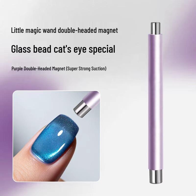 Upgraded Dual-Ended Cat Eye Gel Magnet Pen for Nail Art