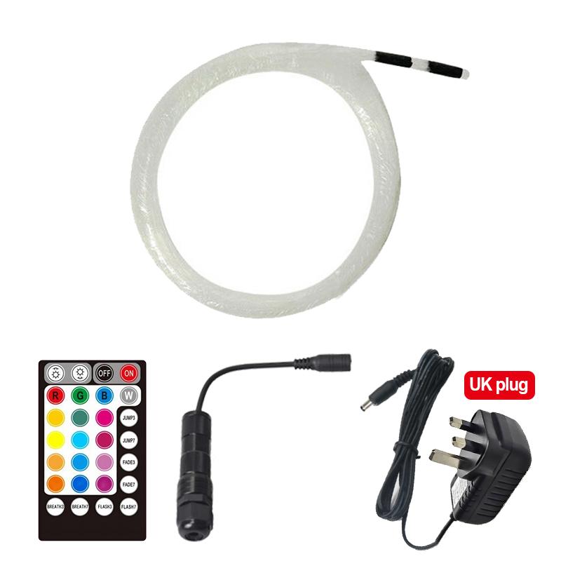 LED Fiber Optic Light RGB Fiber Optic Star Ceiling Kit  DIY Starry Sky Effect Lamp Decorative Home