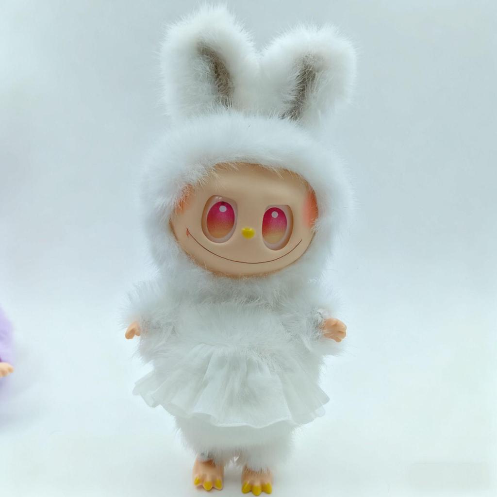 DIY Handgemachte Labubu Puppen Serie: 123 Blasenfigur Plüsch Blind Box Spielzeug