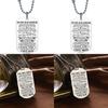 Stylish Fashion Necklace Dog Tag For My Son Daughter Dad Mom Ideal Birthday Gift