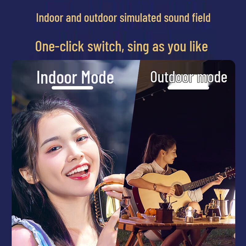 SANSUI E15 Deluxe Portable Outdoor Karaoke Speaker