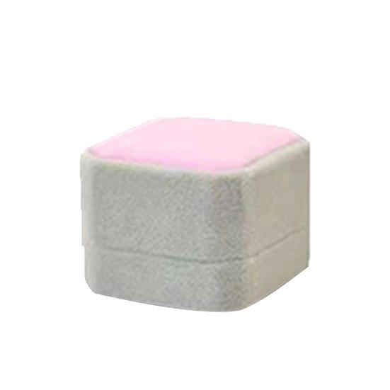 Velvet Ring Box, Small Portable Jewelry Gift Box, with Soft Lining Anti-Scratch Design, Ring Case for Wedding, Engagement, Proposal