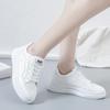 Outdoor Women Walking Shoes Skateboarding Shoes Women Sneakers PU Leather Lace-Up Breathable Jogging Casual Sneakers De Mujer