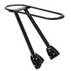 Rear Bike Rack Quick Release Bike Cargo Rack Universal for Mountain Road Bikes Aluminum Alloy Carbon Fiber Black