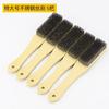 Heavy Duty Wire Brush With Wooden Handle Rust Removal Metal Polishing Cleaning Steel Iron Copper