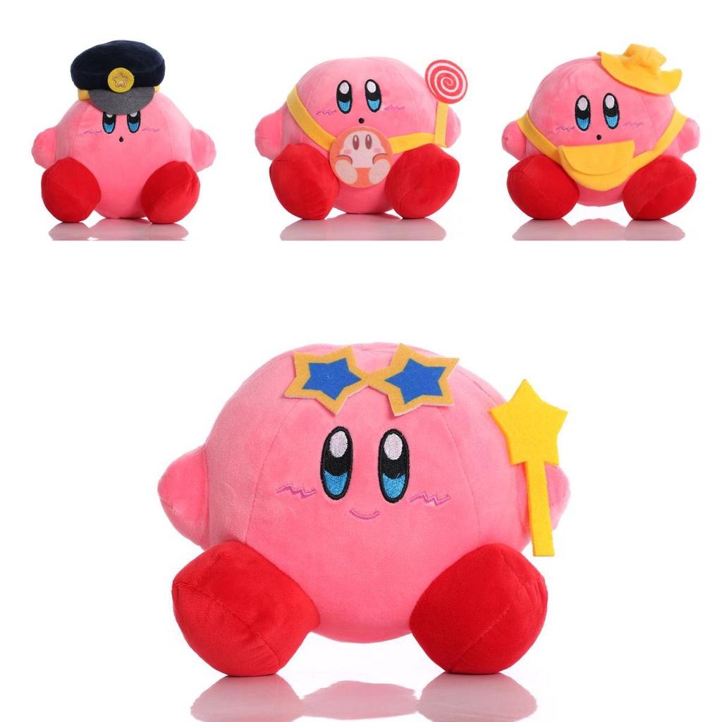 Weiche und niedliche Kirby Stern Cappy Puppe Cartoon Anime Plüschtier Ideal für Kinder und Sammler