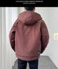 Men's 2025 Winter Hooded Windbreaker Coat