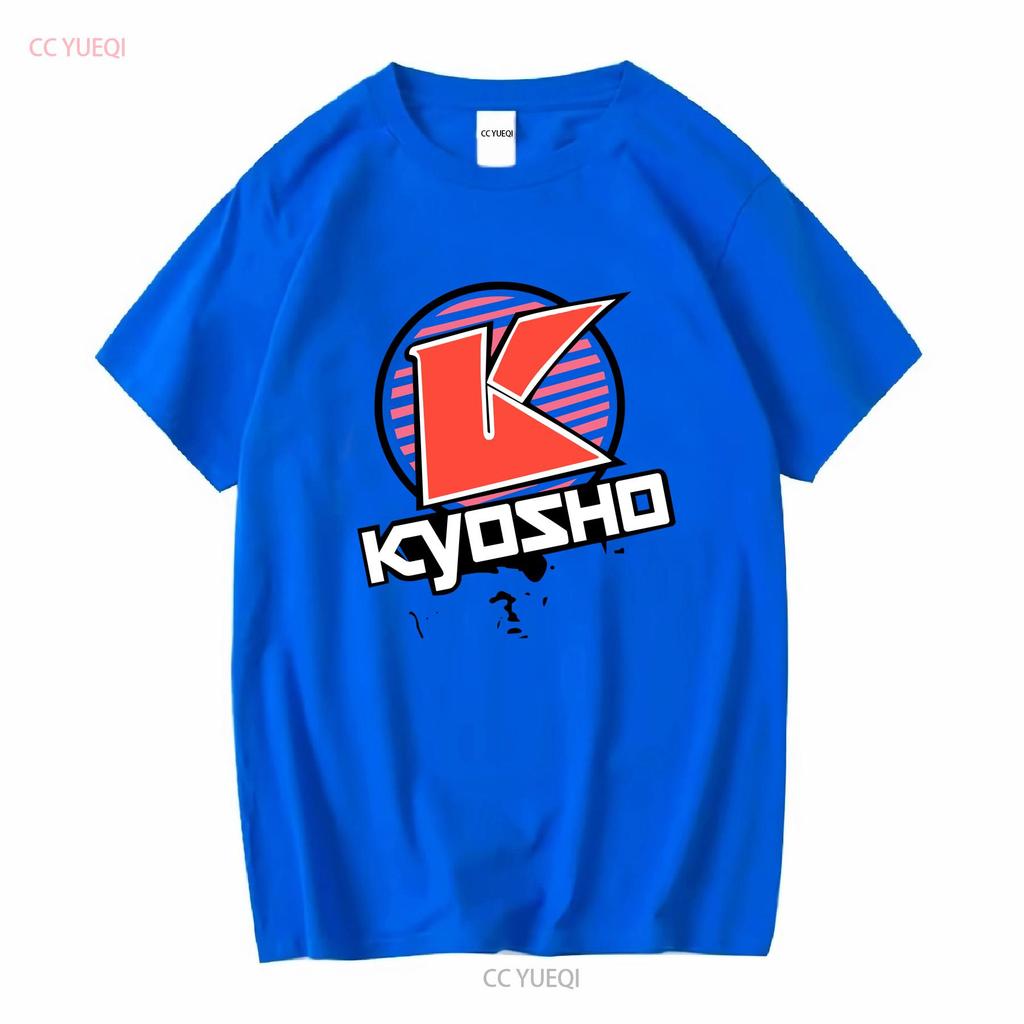 Kyosho K Circle T Shirt Red L KYOKA10007SL Long or Short Sleeves Vintage Washed Homme Soft Stretched Versatile Unisex Slightly