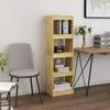 VidaXL Bookcase-Room Divider 40x30x135.5 Cm Solid Pine