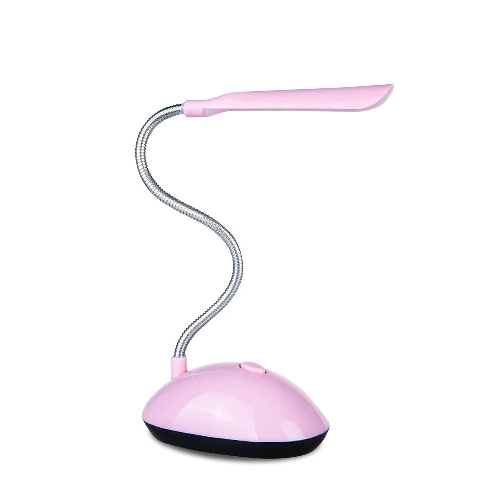 LED Desk Light Eye Protection Reading Lamp AAA Battery Powered Lamp Folding Creative Table Lamp For Reading Studying Bedroom