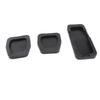 321721173  Brake Accelerator Pedal Pad Set Black Flexible Perfect Fit Rubber Heat Resistant for Repair