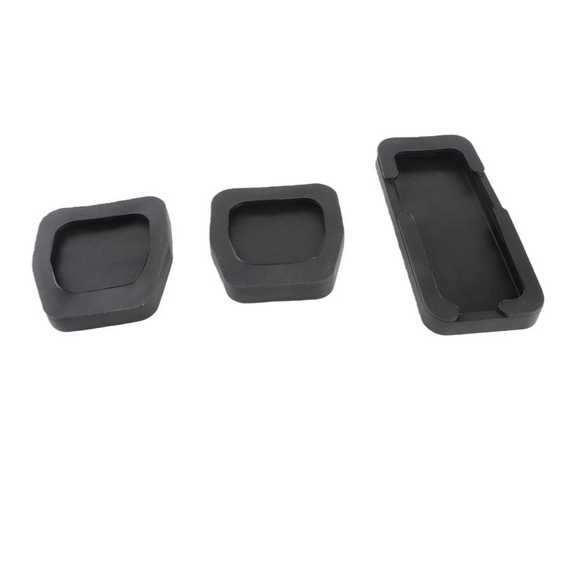 321721173  Brake Accelerator Pedal Pad Set Black Flexible Perfect Fit Rubber Heat Resistant for Repair