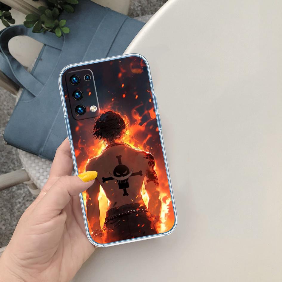 One Piece ACE Sabo Luffy Soft Shell Transparent Phone Case for Samsung Galaxy A04 A04S A14 A23 A34 A54 M23 M33 M52 M53