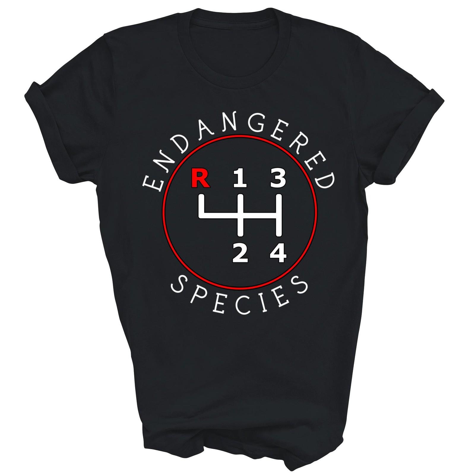 Endangered Species Manual Gearbox Stick Unisex Shirt Gift XL