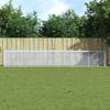 VidaXL Chicken Coop with Light Grey Roof 603x98x90 Cm Galvanized Steel 3189046
