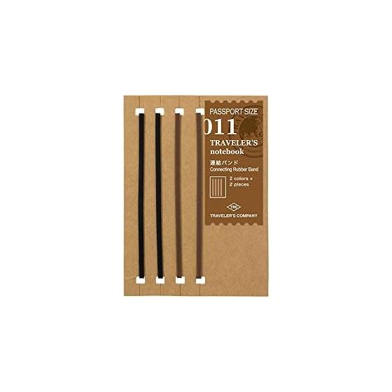 DESIGNPHIL MIDORI Traveler s Note Refill Connecting Band 2 Pack Passport Size 14335006