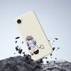For iPhone 16e Case Helmet Girl Pattern Printing Straight Edge TPU Phone Back Cover