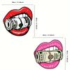 Sexy Lips Money Carpet, Durable And Easy-To-Clean Indoor/Outdoor Entry Mat, Bedside Rug For Bedroom Home Decor