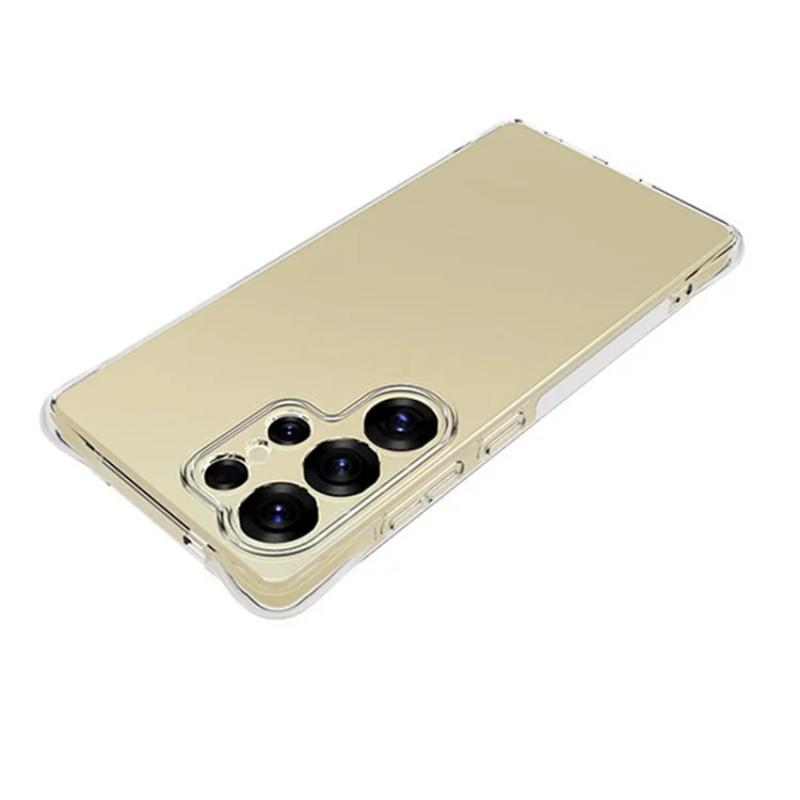 For Samsung Galaxy S25 Ultra Clear TPU Case WANLONFENG TM Series 2.0mm Phone Back Cover