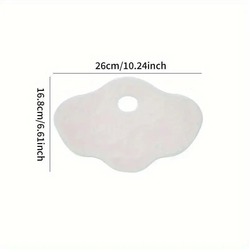 Belly Silicone Pad Anti Wrinkle Scar Stretch Marks Removal Sheets Reusable for Women Abdomen Belly Stomach Pads Stickers