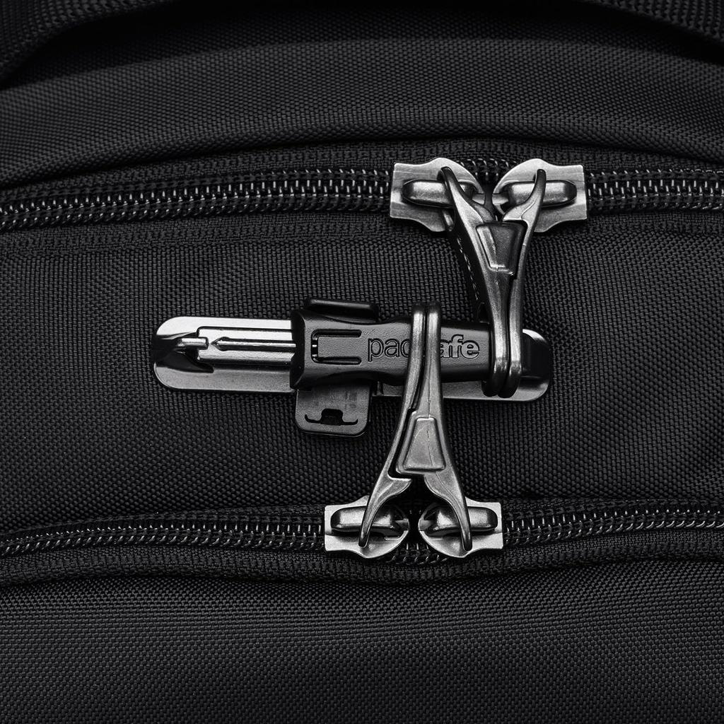 Pacsafe V 16l All-Round Backpack, Jet Black, 16 Liters, Pacsafe V 16l All-Round Backpack