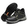 Steel Toe Safety Shoes Slip Resistant Work Boots Puncture Proof Durable High Top Men Labor Protection