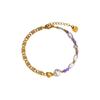 Versatile freshwater pearl necklace, simple and high-end pendant, non-fading jewelry, collarbone chain, bracelet, female natural