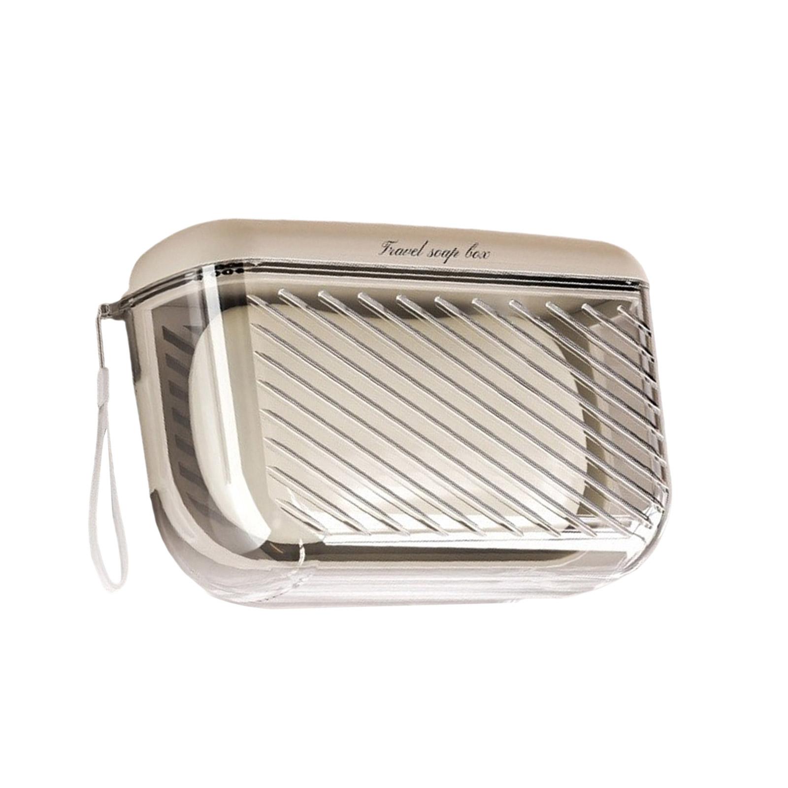 

Дорожная мыльница Мыльница для удобной переноски Поддержание гигиены Идеально для деловых путешественников Любителей активного отдыха света кофе