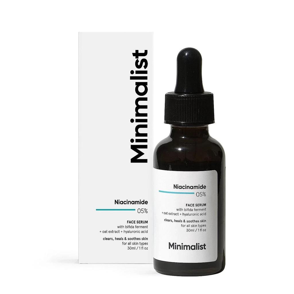 Minimalist 5% Niacinamide Face Serum For Clear Glowing Skin 30ml