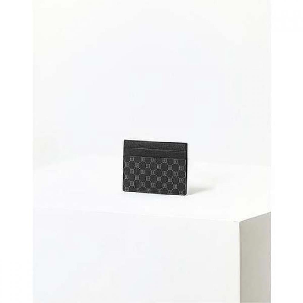 Daks Black Louis Dd Pattern Card Holder Pvc Dbho4e131bk