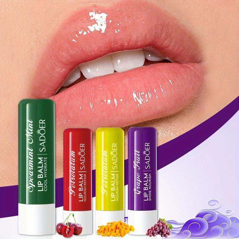 Refreshing Fruit Moisturizing Multi-color Mixed Lip Balm To Prevent Dryness and Hydration To Deeply Moisturize Lips