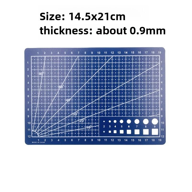 Self Healing Cutting Mat A4 Size Double Sided Plastic Board with Grid for Crafting Sewing and Fabric Projects