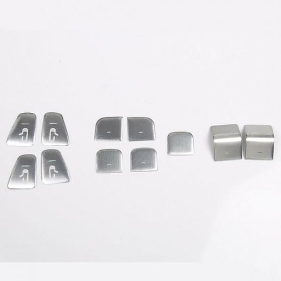 For Tesla Model 3 2017- Car Window Lift Switch Button Door Open Sticker Trim