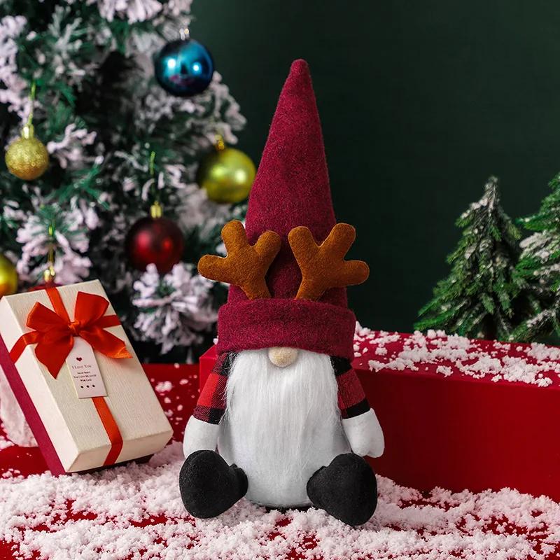 

2026 Christmas Doll Gnome Merry Christmas Decorations for Home Cristmas Ornament Xmas Navidad Gifts New Year Decorated Figure