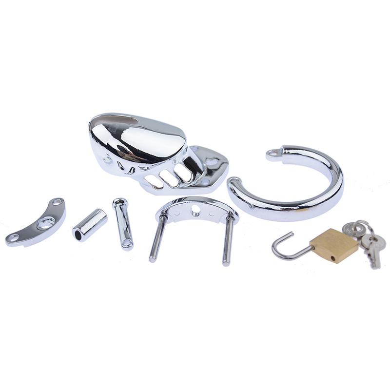 Small Penis Restrict Lock Cock Cage Male Penis Ring Chastity Device BDSM Sex Toys Bondage CB6000 Drop Shipping