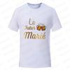 French Evg Team Married Tops Single Farewell Bachelor Party T Shirt Future Groom Man Tshirt Fashion Beer Graphic Wedding Tees