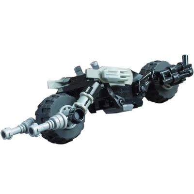 Building Block Is Compatible With 24654 Batman Motorcycle, Small Particle Puzzle Splicing Building Block Toy Idea